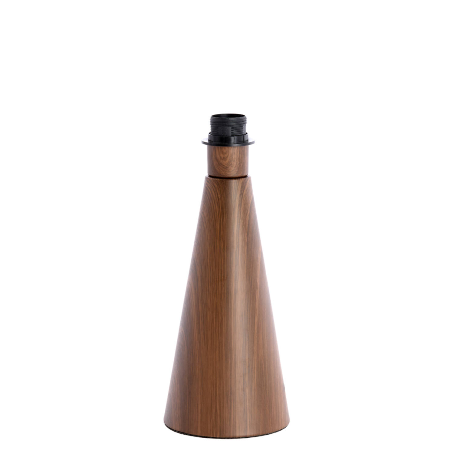 Lámpara de mesa de madera forma cónica Light & Living Dinan – H. 33,5 cm