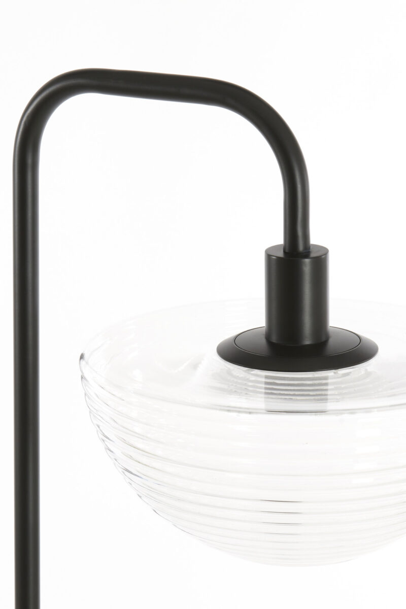 Lámpara de pie con pantalla de cristal Light & Living Baylie – H. 165 cm - Imagen 5