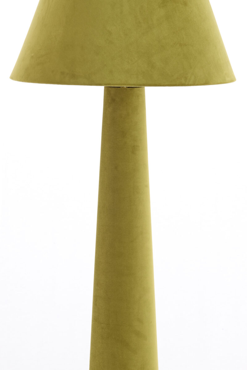 Lámpara de pie verde oliva estilo retro Light & Living Devia - H. 168 cm - Imagen 4