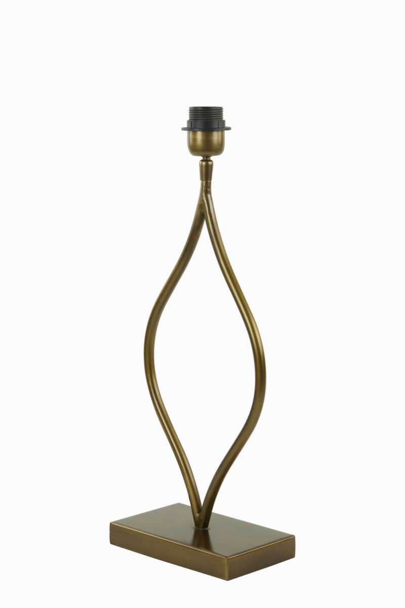 Base de lámpara moderna ovalada Light & Living Okno - H. 47 cm - Imagen 3