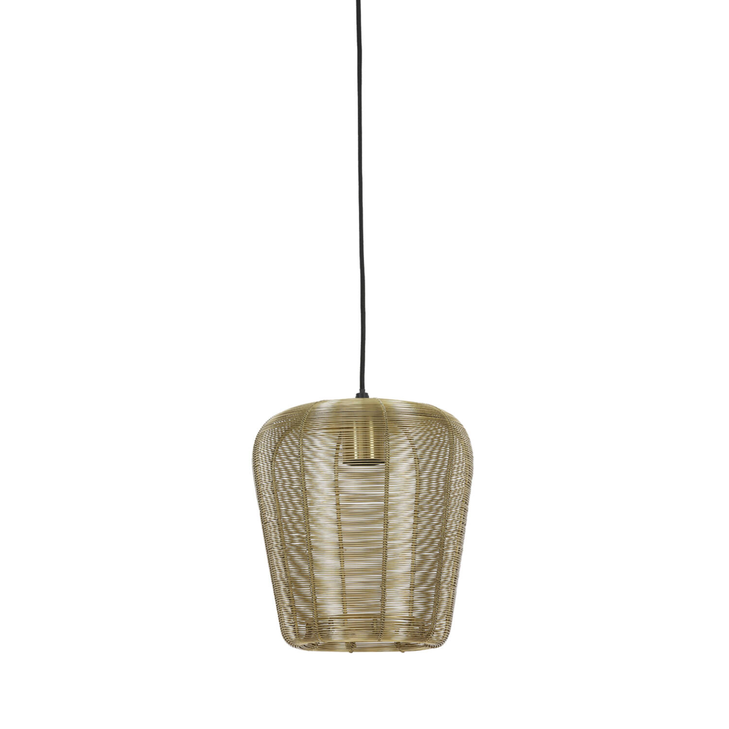 Lámpara colgante dorada con estructura moderna Light & Living Adeta - Ø 23 cm