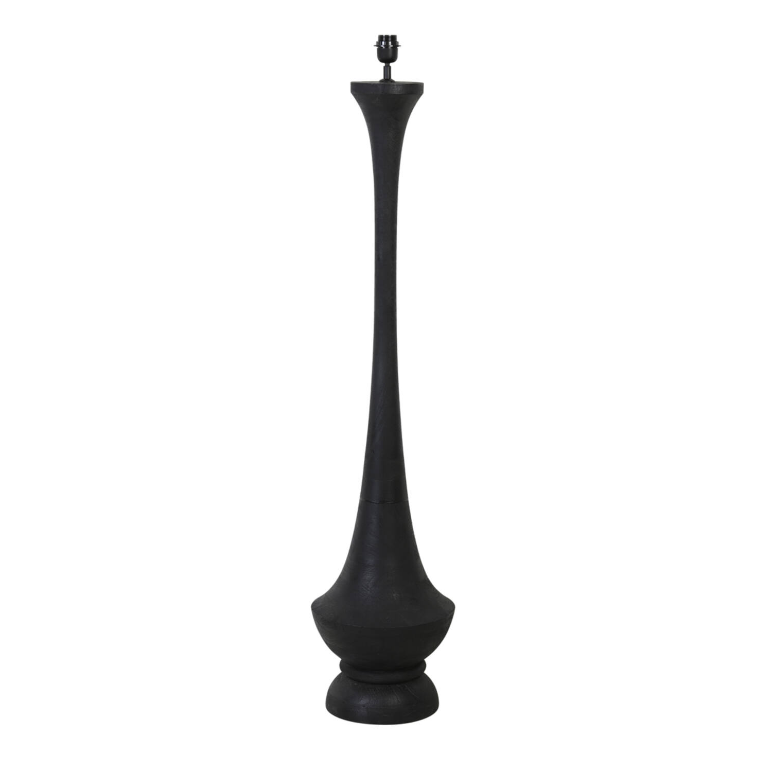 Base de lámpara de mesa negra elegante Light & Living Nicolo - H. 130 cm