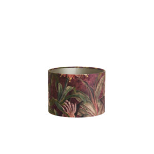 Pantalla de lámpara con estampado de flores en forma cilíndrica Light & Living Passion - Ø 25 cm