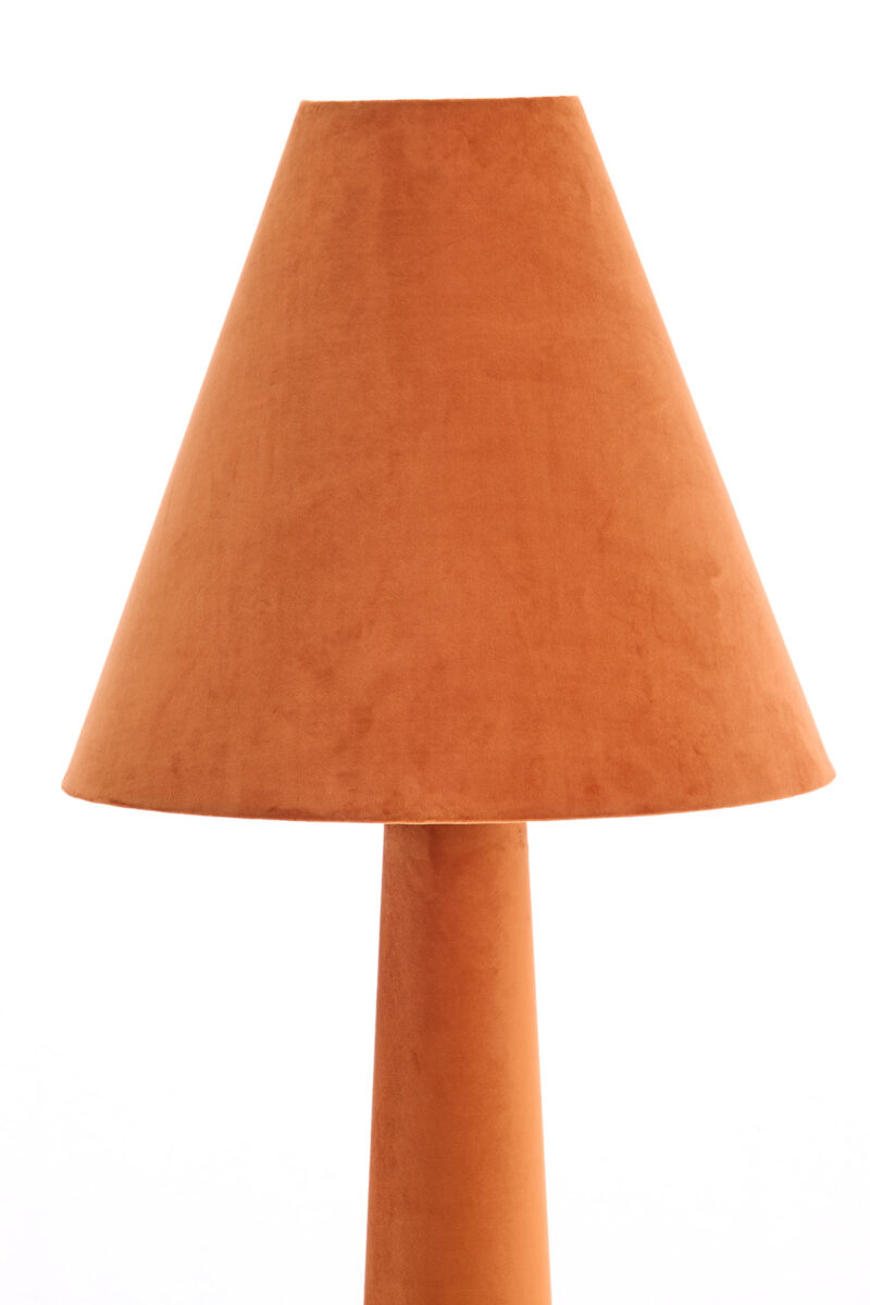 Lámpara de pie naranja con estilo retro Light & Living Devia - H. 168 cm - Imagen 3