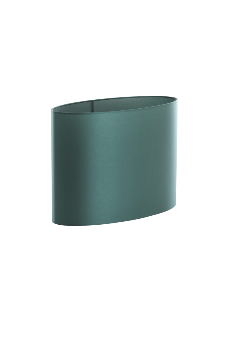 Pantalla de lámpara en forma cilíndrica de color verde Light & Living Imani - H. 32 cm - Imagen 3