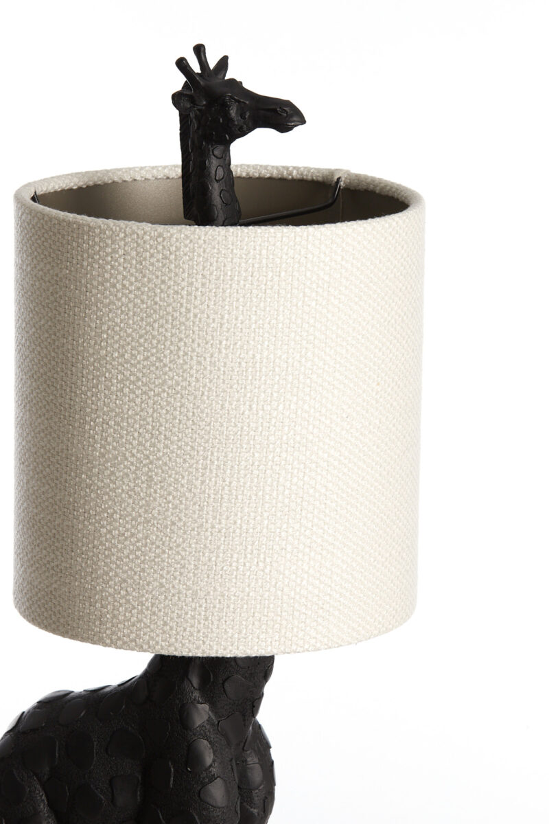 Lámpara de mesa jirafa negra Light & Living Giraffe – H. 61 cm - Imagen 4
