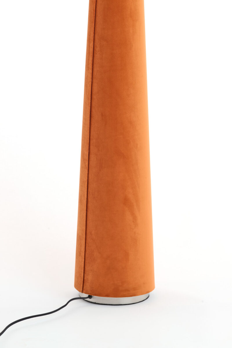 Lámpara de pie naranja con estilo retro Light & Living Devia - H. 168 cm - Imagen 5