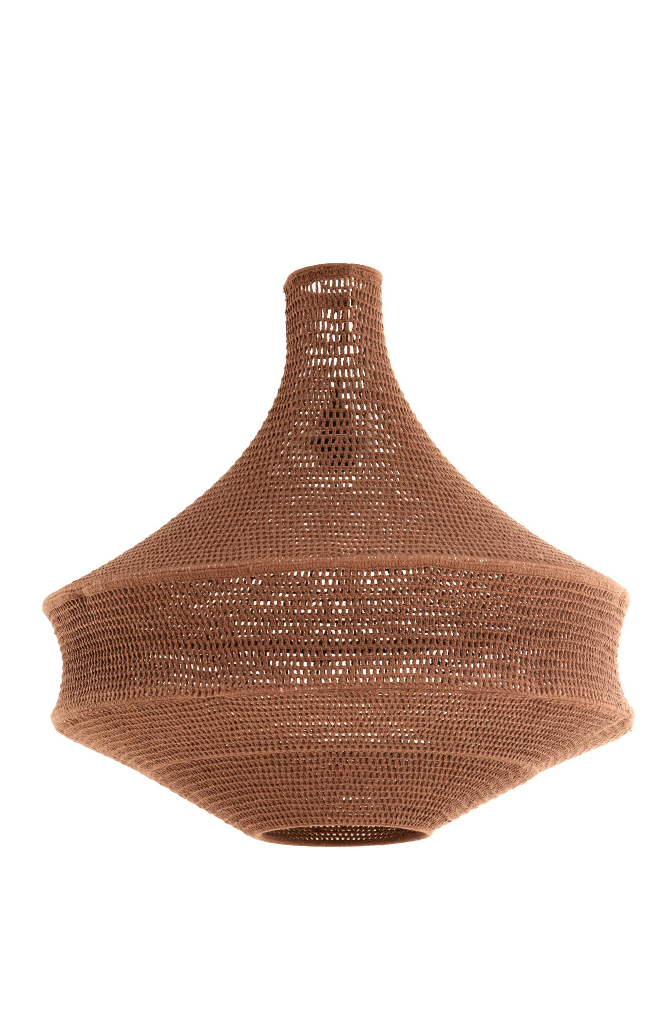 Pantalla de lámpara de ratán estilo natural Light & Living Viggo - Imagen 2