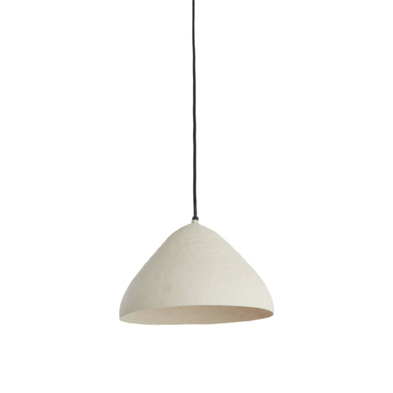 Suspensión beige con diseño natural y sencillo Light & Living Elimo - Ø 32 cm