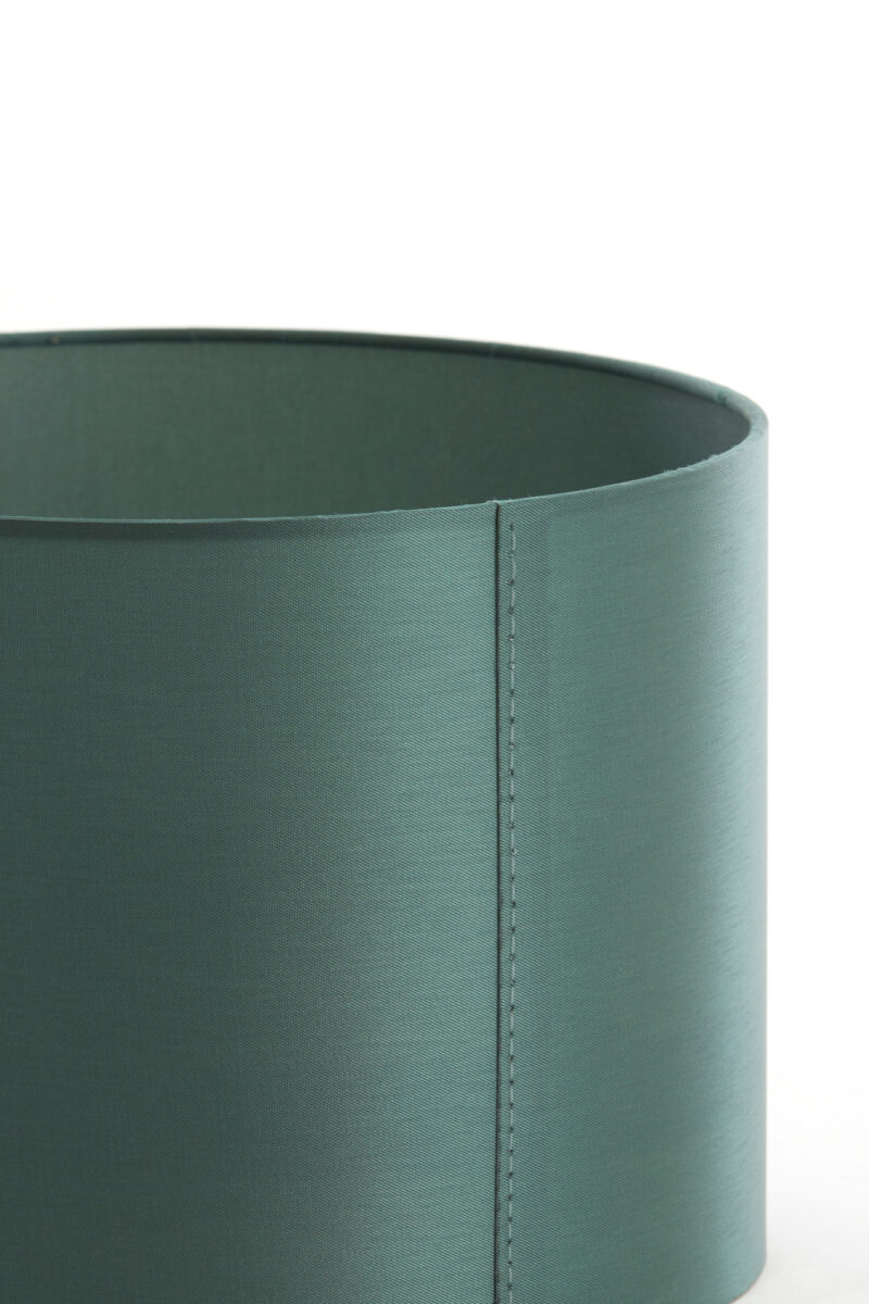 Pantalla de tela cilíndrica verde Light & Living Imani - Ø 25 cm - Imagen 6