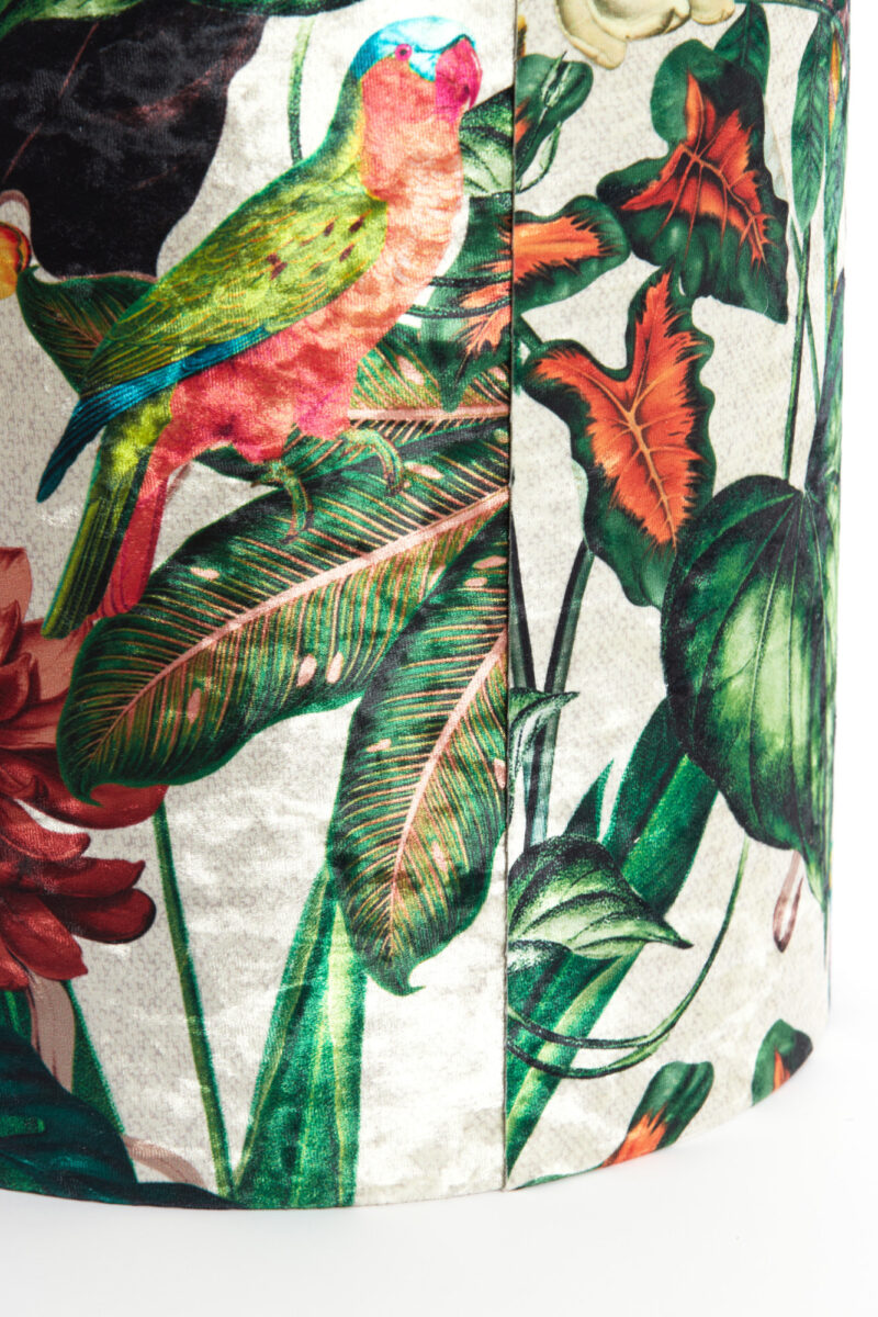Pantalla de lámpara tropical con motivo de flores Light & Living Dahlia - Ø 25 cm - Imagen 5