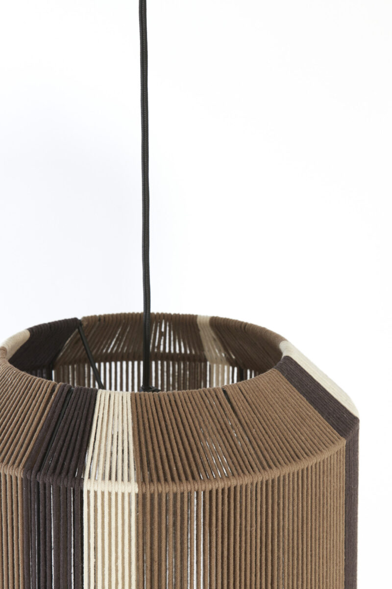 Lámpara colgante de cartón diseño moderno Light & Living Kozana - Ø 36 cm - Imagen 5