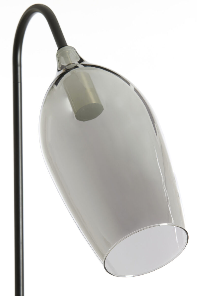 Lámpara de pie moderna con difusor de vidrio orientado Light & Living Lukaro - H. 160 cm - Imagen 8