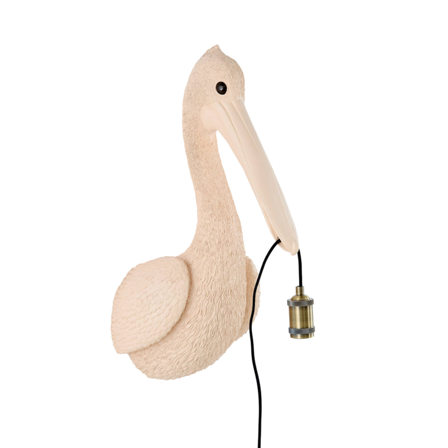 Aplique de pared decorativo con pelícano Light & Living Pelican – H. 63 cm