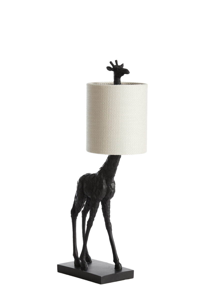 Lámpara de mesa jirafa negra Light & Living Giraffe – H. 61 cm - Imagen 3