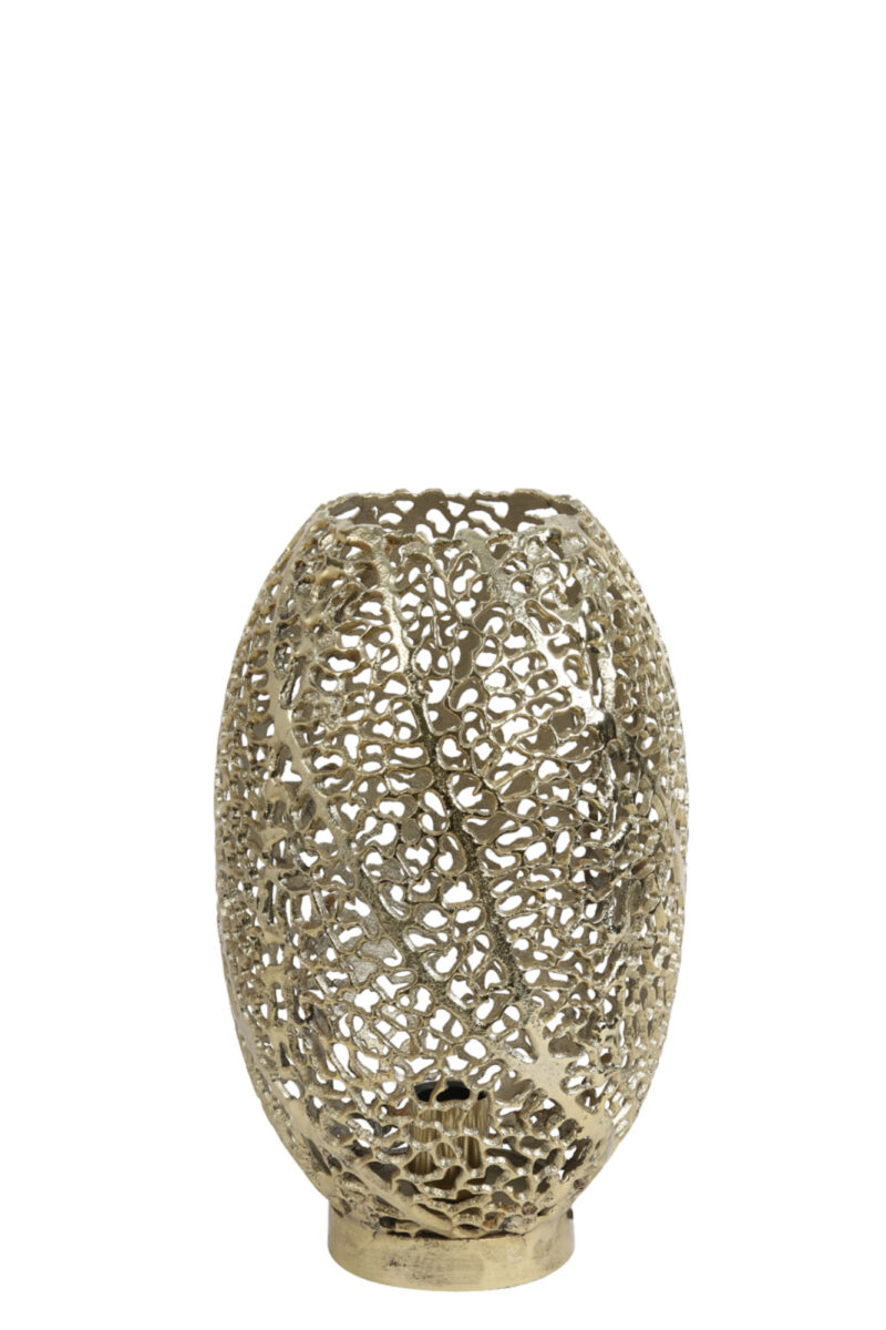Lámpara de mesa dorada calada Light & Living Sinula – H. 40 cm - Imagen 2