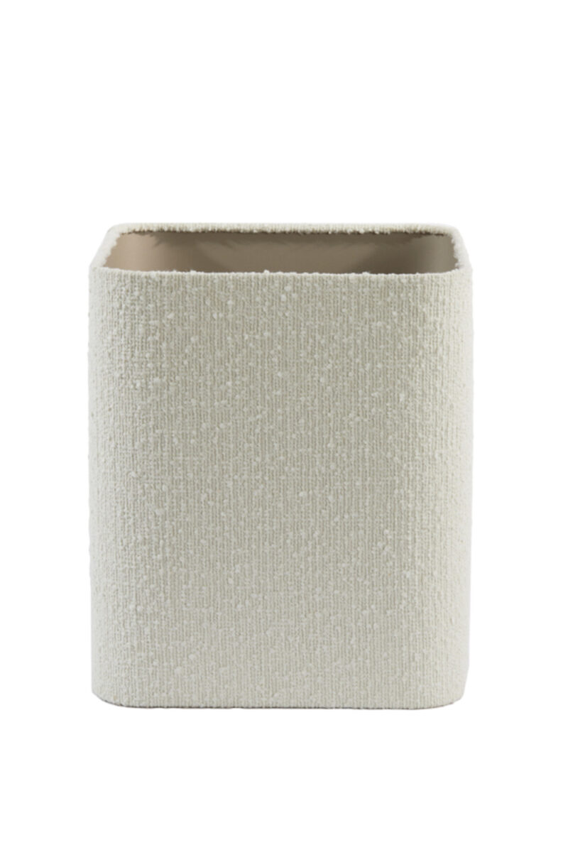 Pantalla de lámpara rectangular beige Light & Living Bolero - H. 35 cm - Imagen 2