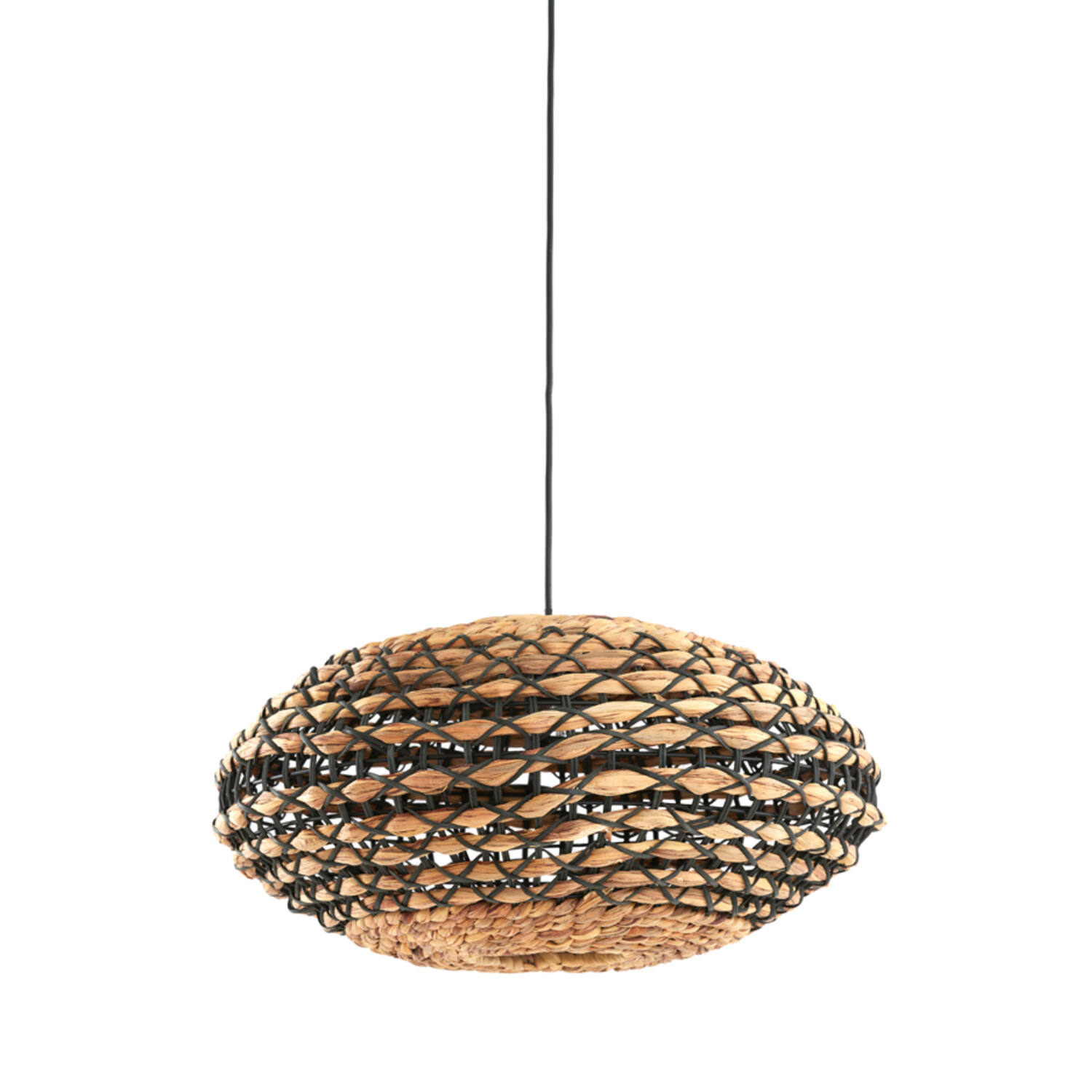Lámpara colgante de ratán estilo natural Light & Living Tripoli - Ø 50 cm