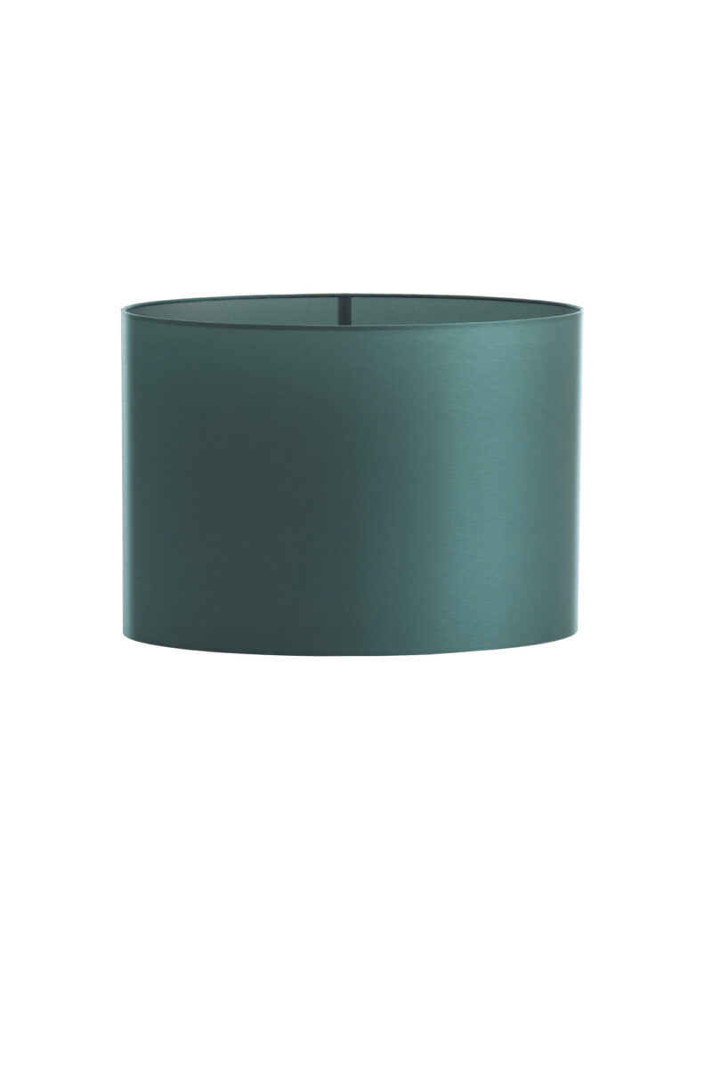 Pantalla de lámpara en forma cilíndrica de color verde Light & Living Imani - H. 32 cm - Imagen 2