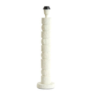 base de lámpara blanca Light & Living Akti - H. 58 cm