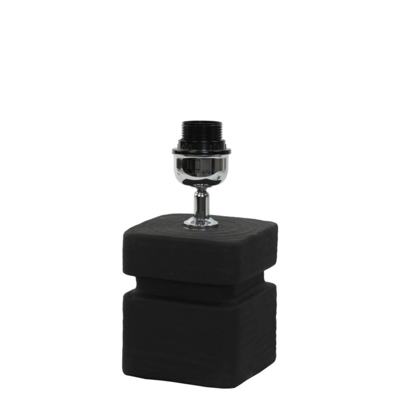 Lámpara de mesa Light & Living Amta con pantalla colorida – H. 24,5 cm