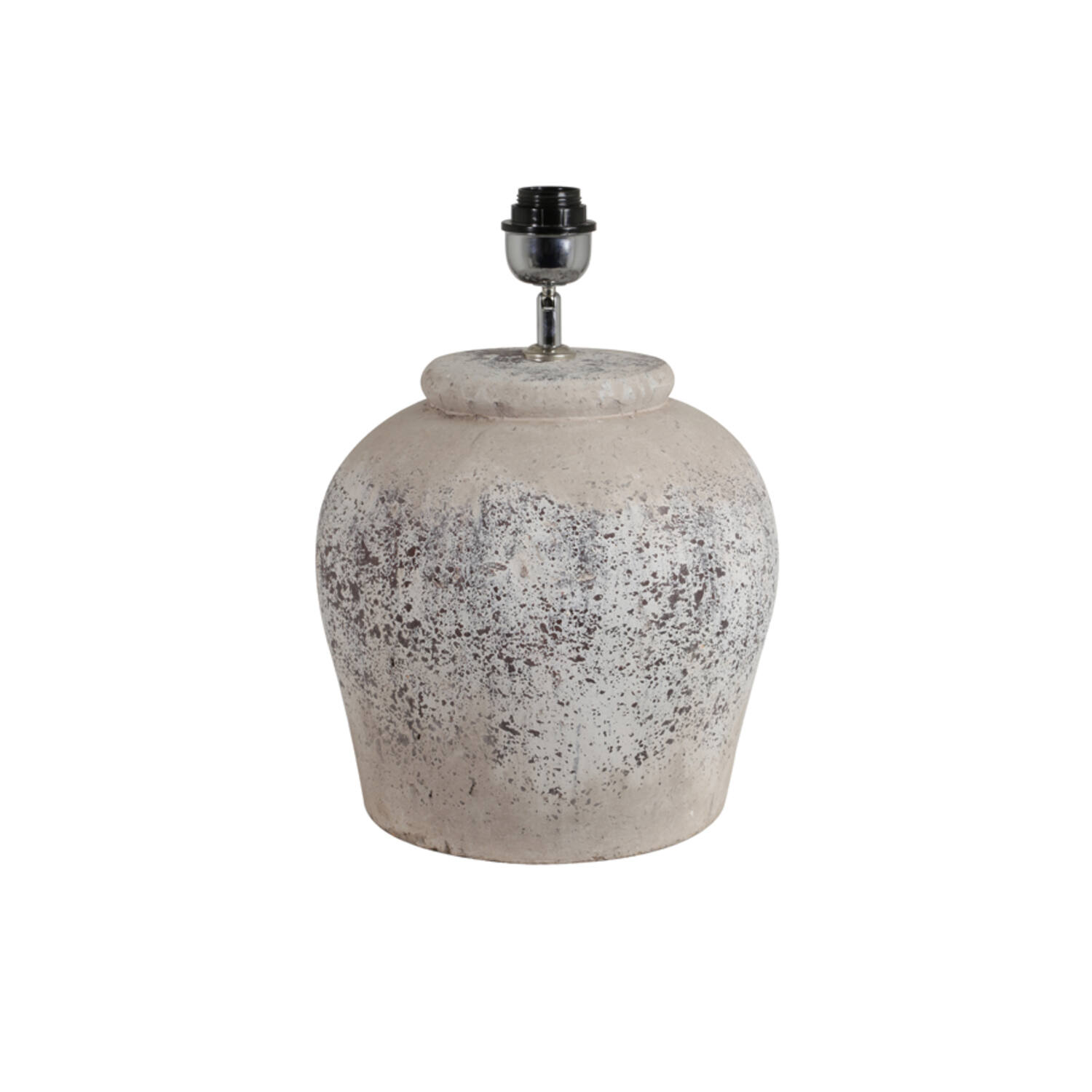 Base de lámpara de mesa de concreto gris Light & Living Etna - H. 40 cm