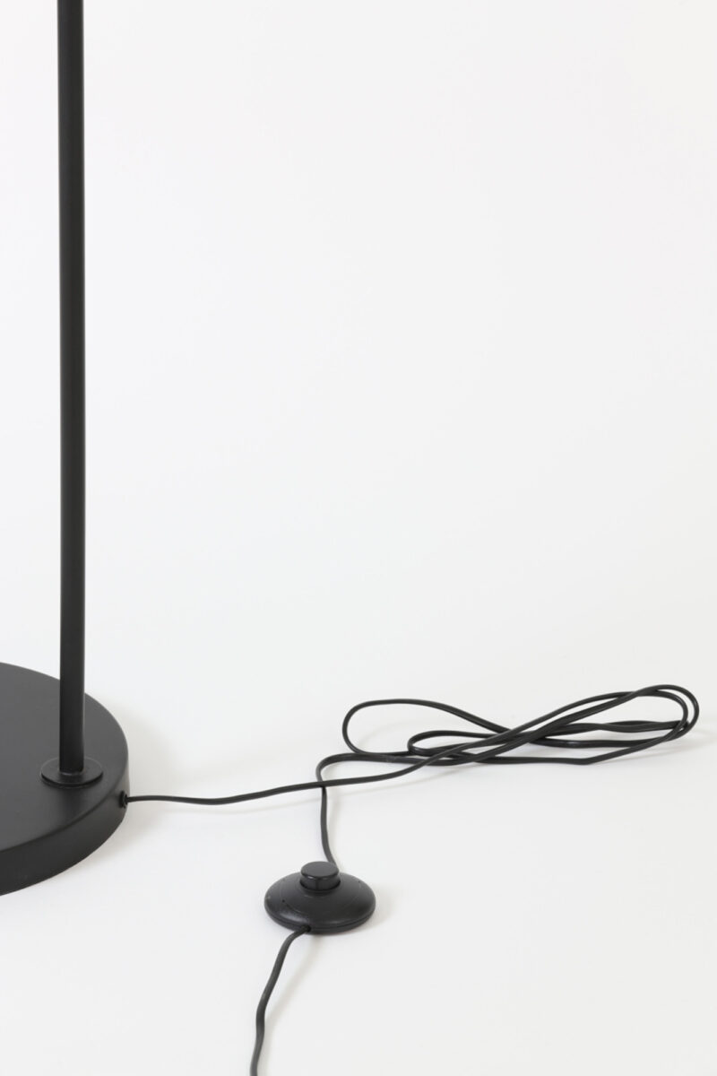 Lámpara de pie negra trenzada Light & Living Alvaro – H. 160 cm - Imagen 7