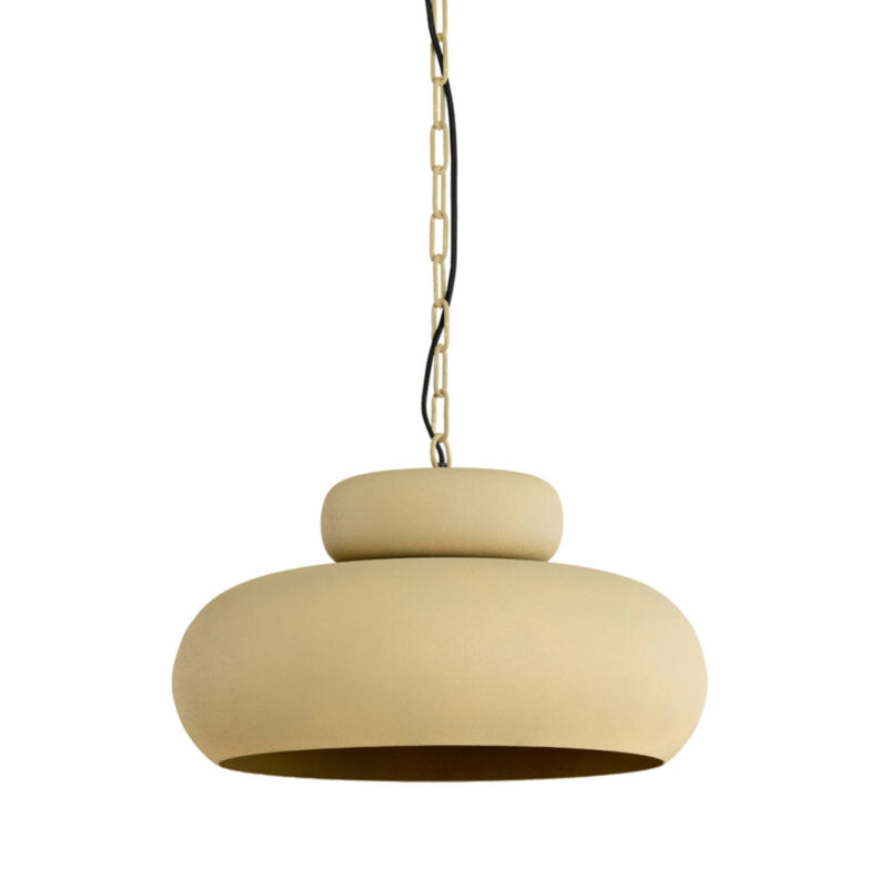 Lámpara dorada con cadena de eslabones Light & Living Neiva - Ø 46 cm