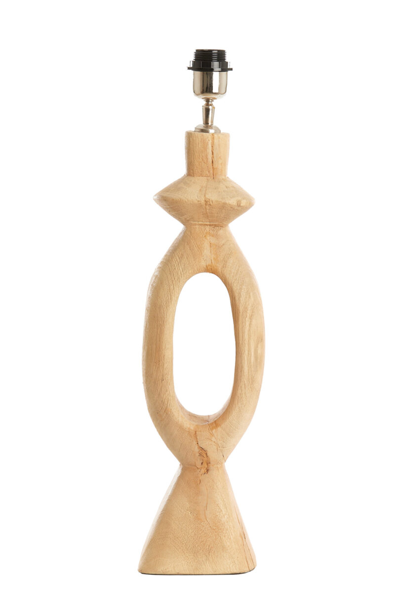 Base de lámpara de madera decorativa Light & Living Django - H. 58 cm - Imagen 2