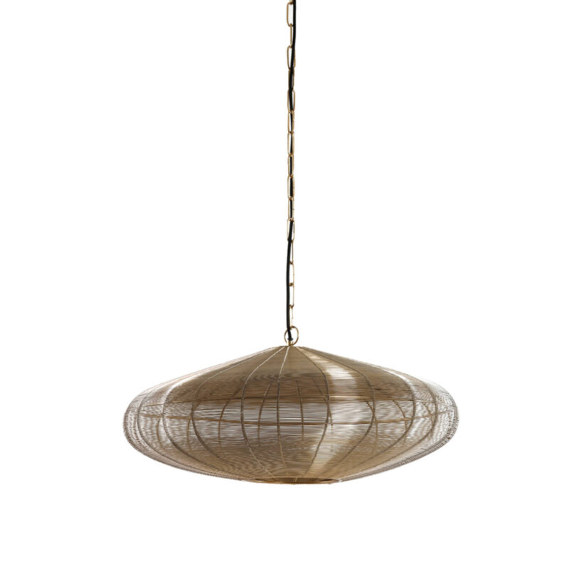 Lámpara metálica moderna de diseño limpio Light & Living Bahoto - Ø 60 cm