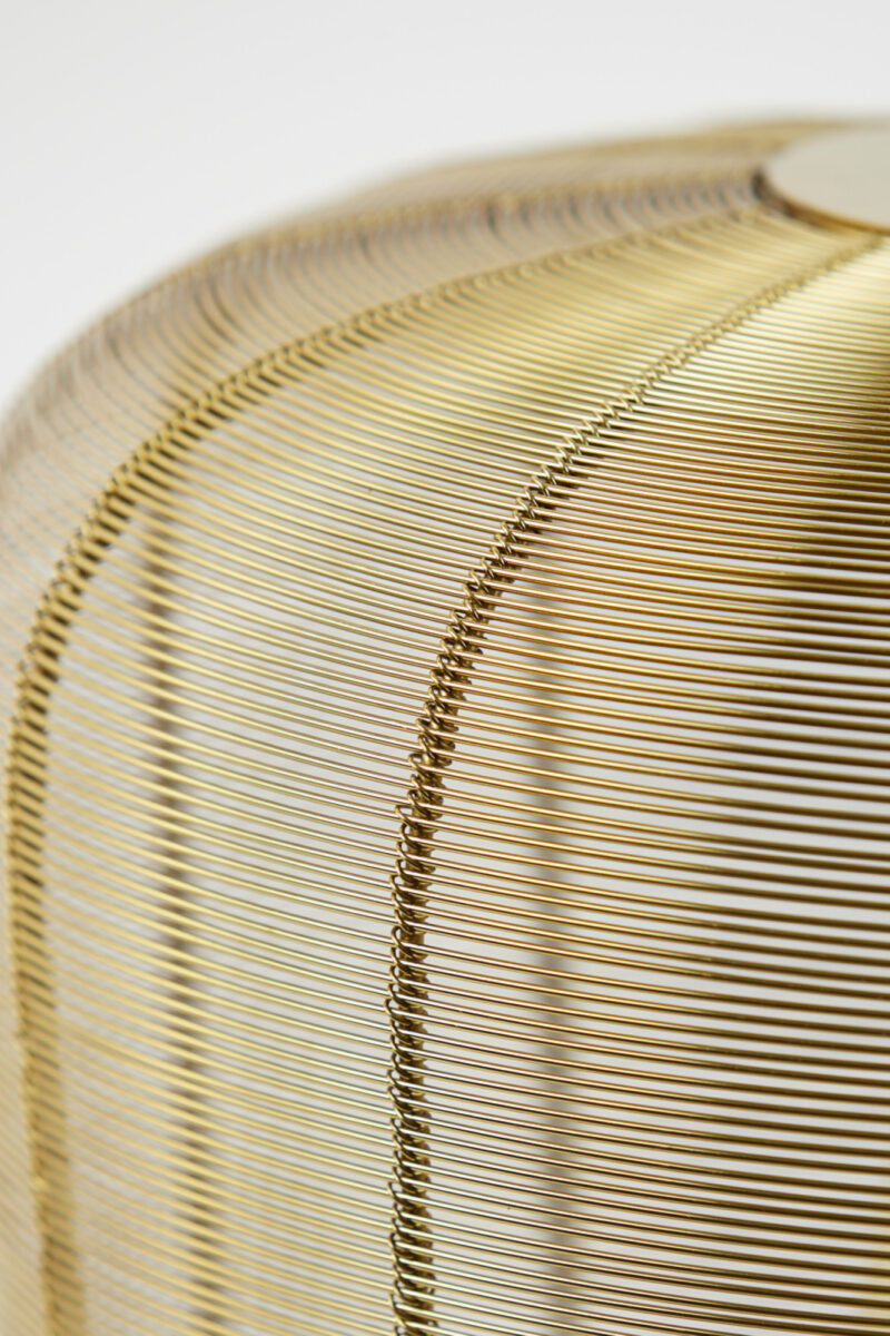 Lámpara metálica dorada para interiores Light & Living Adeta - Ø 28 cm - Imagen 8