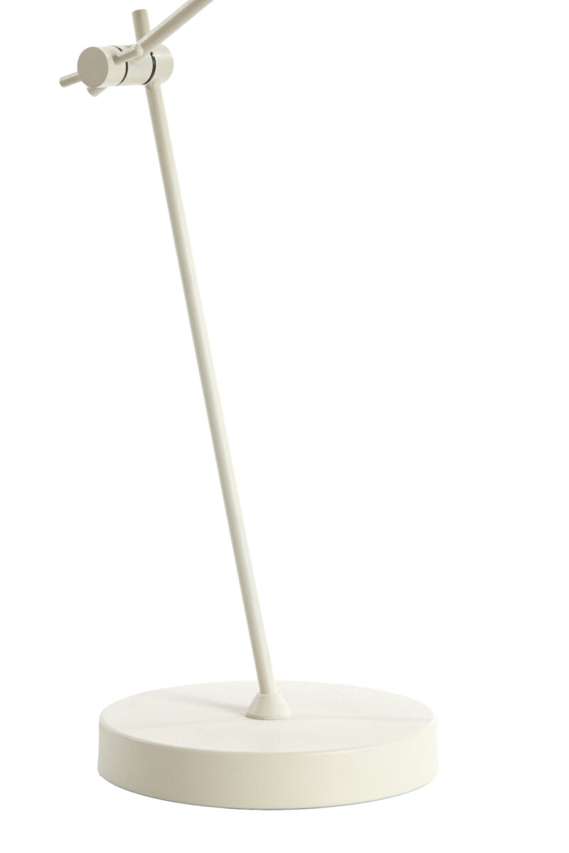 Lámpara de escritorio beige con brazo articulado Light & Living Rijeka - H. 51 cm - Imagen 4