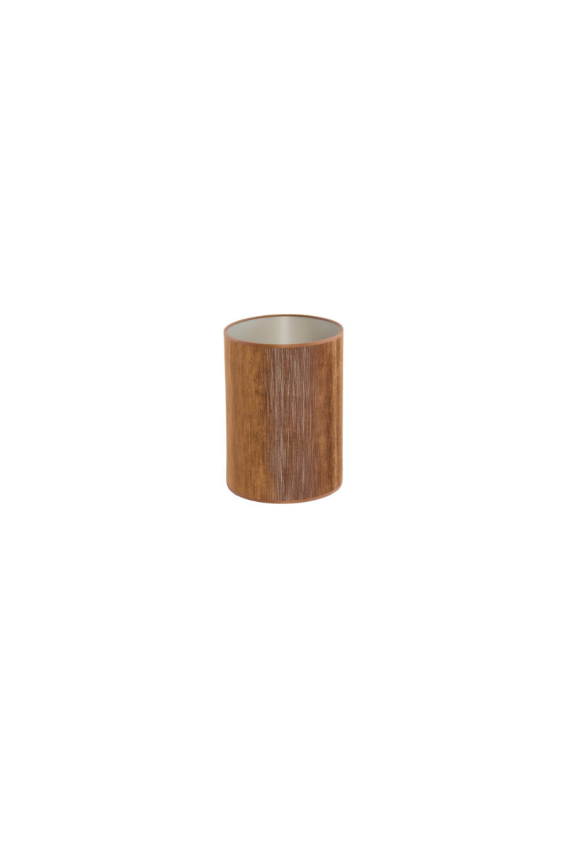 Lámpara de cilindro marrón para ambiente Light & Living Penny - H. 25 cm - Imagen 4