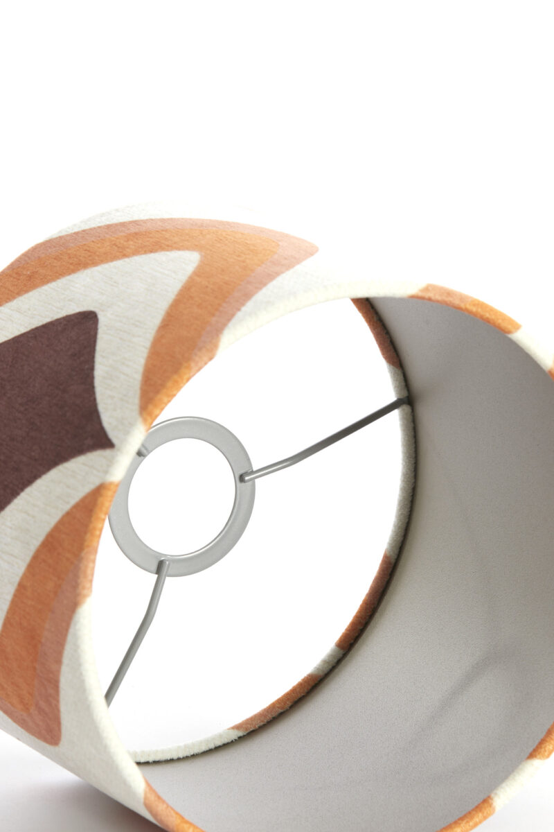 Pantalla de lámpara de patrón retro de tela Light & Living Cookie - Ø 20 cm - Imagen 6