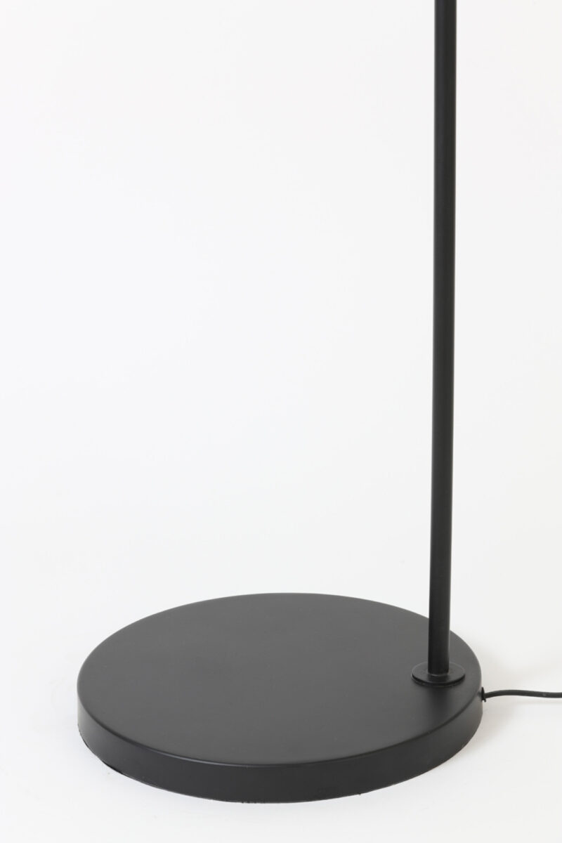 Lámpara de pie negra trenzada Light & Living Alvaro – H. 160 cm - Imagen 6
