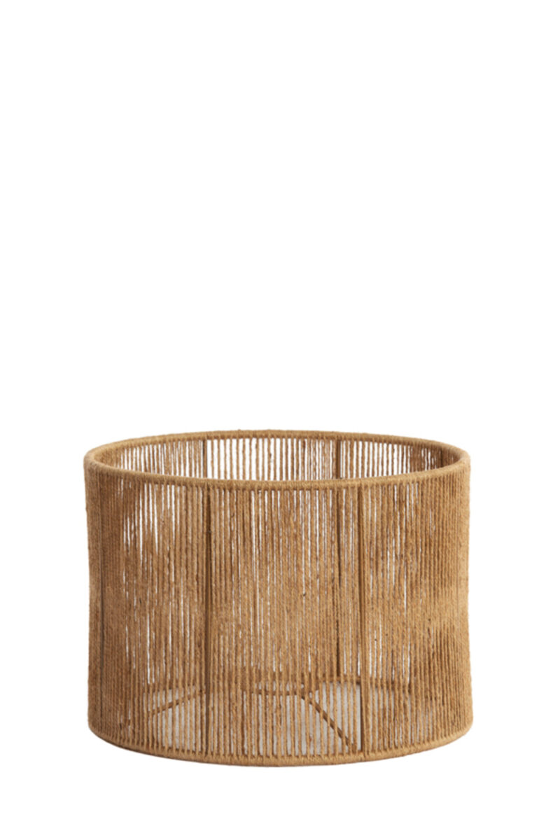 Pantalla de lámpara de ratán en forma cilíndrica Light & Living Tossa - Ø 30 cm - Imagen 2