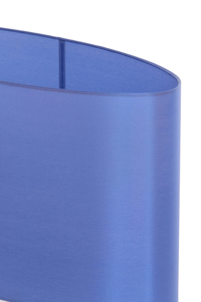 Pantalla de lámpara cilíndrica colorida en azul Light & Living Paradox - H. 25 cm - Imagen 5