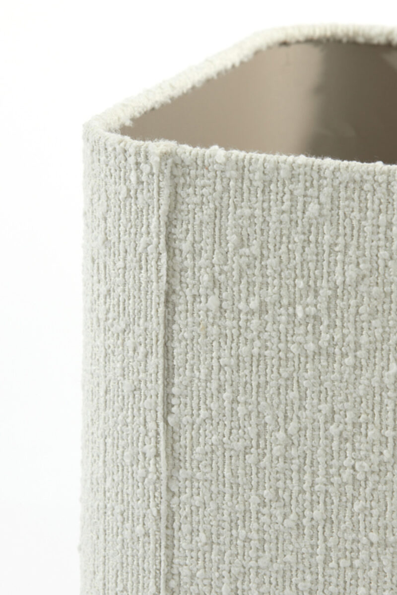 Pantalla de lámpara rectangular beige Light & Living Bolero - H. 35 cm - Imagen 6