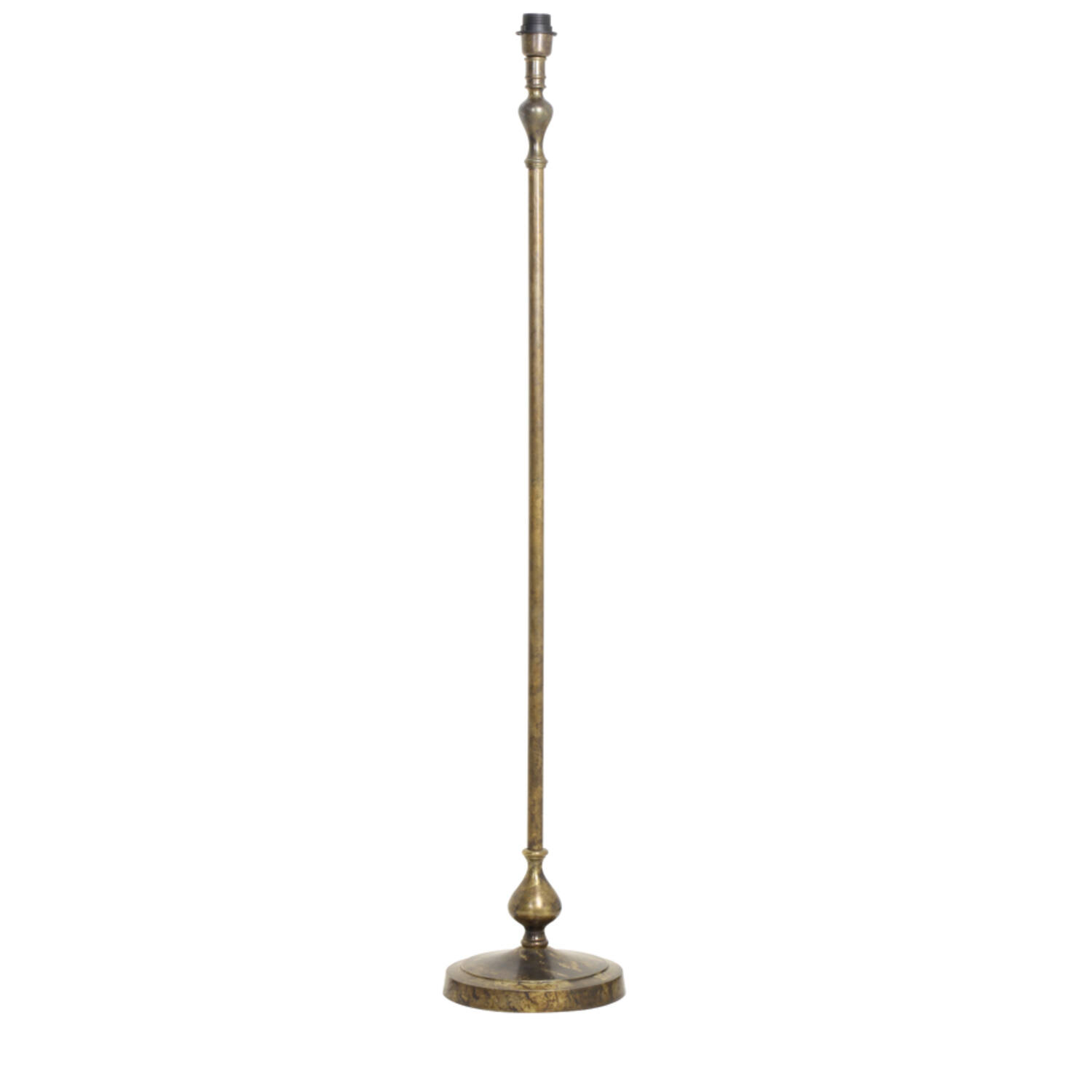 Antigua base de lámpara tranquila marrón Light & Living Cabu - H. 133 cm