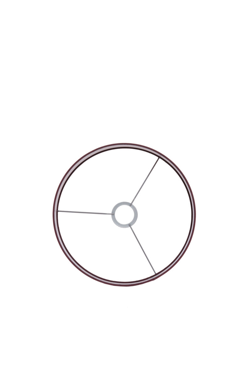 Pantalla de lámpara burdeos de forma cilíndrica Light & Living Imani - Ø 30 cm - Imagen 6