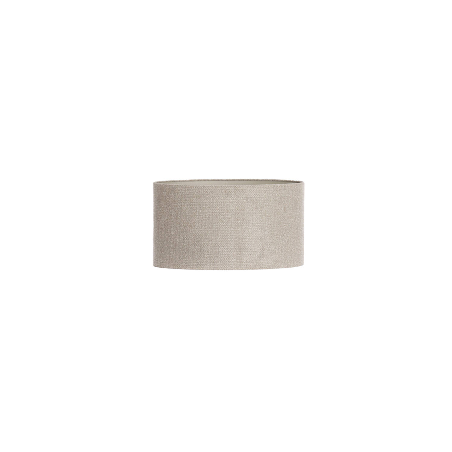 Pantalla de lámpara en forma de cilindro beige Light & Living Brandy - H. 25 cm