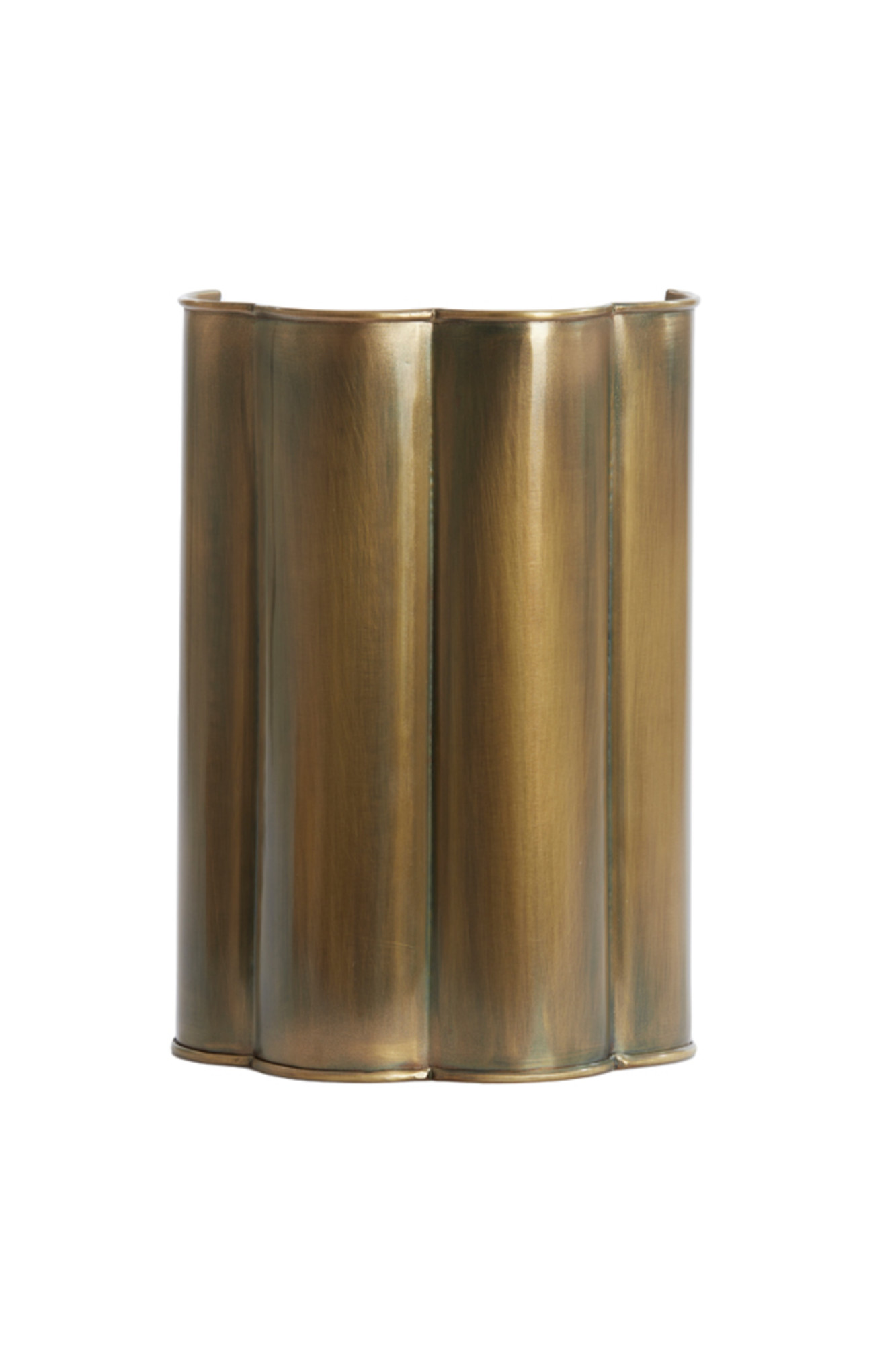 Pantalla metálica dorada elegante Light & Living Fringe - Imagen 2