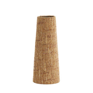 Pantalla de tela natural tejida Light & Living Osire - Ø 12,5 cm