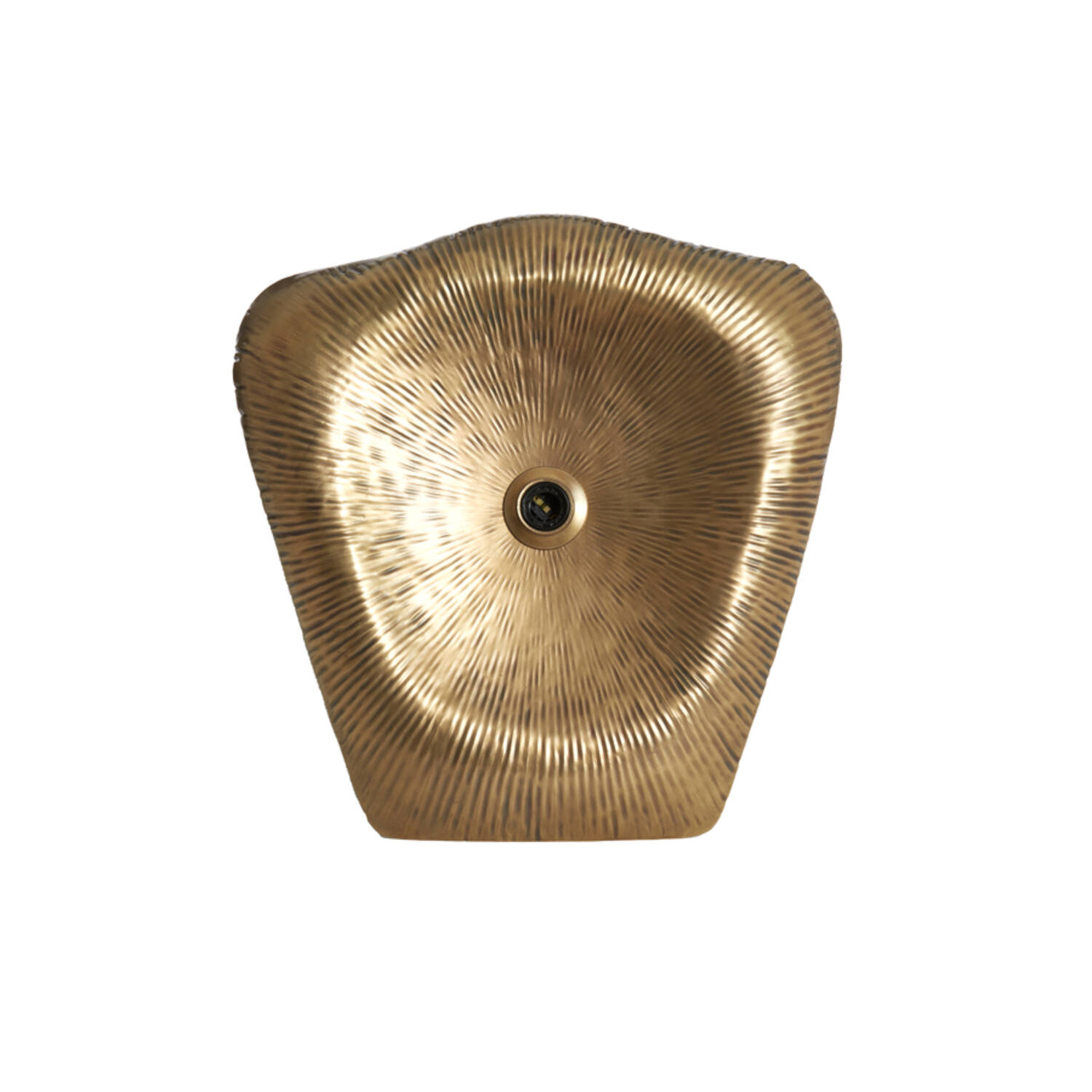 Pantalla dorada de diseño exclusivo Light & Living Amadi – H. 51 cm