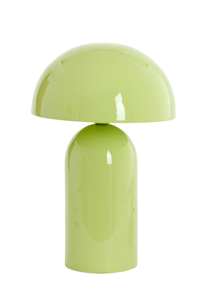 Lámpara de mesa verde en forma de hongo Light & Living Tolima - H. 35 cm - Imagen 2