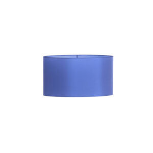 Pantalla de lámpara cilíndrica azul para iluminación Light & Living Paradox - H. 32 cm