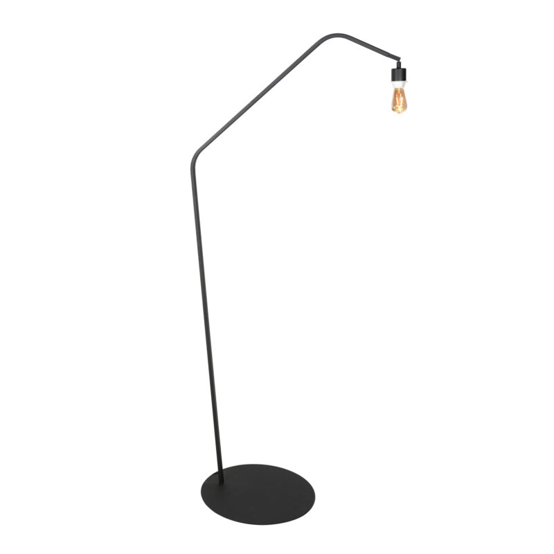 Lámpara negra con pantalla de esparto Anne Lighting ZigZag - Imagen 13