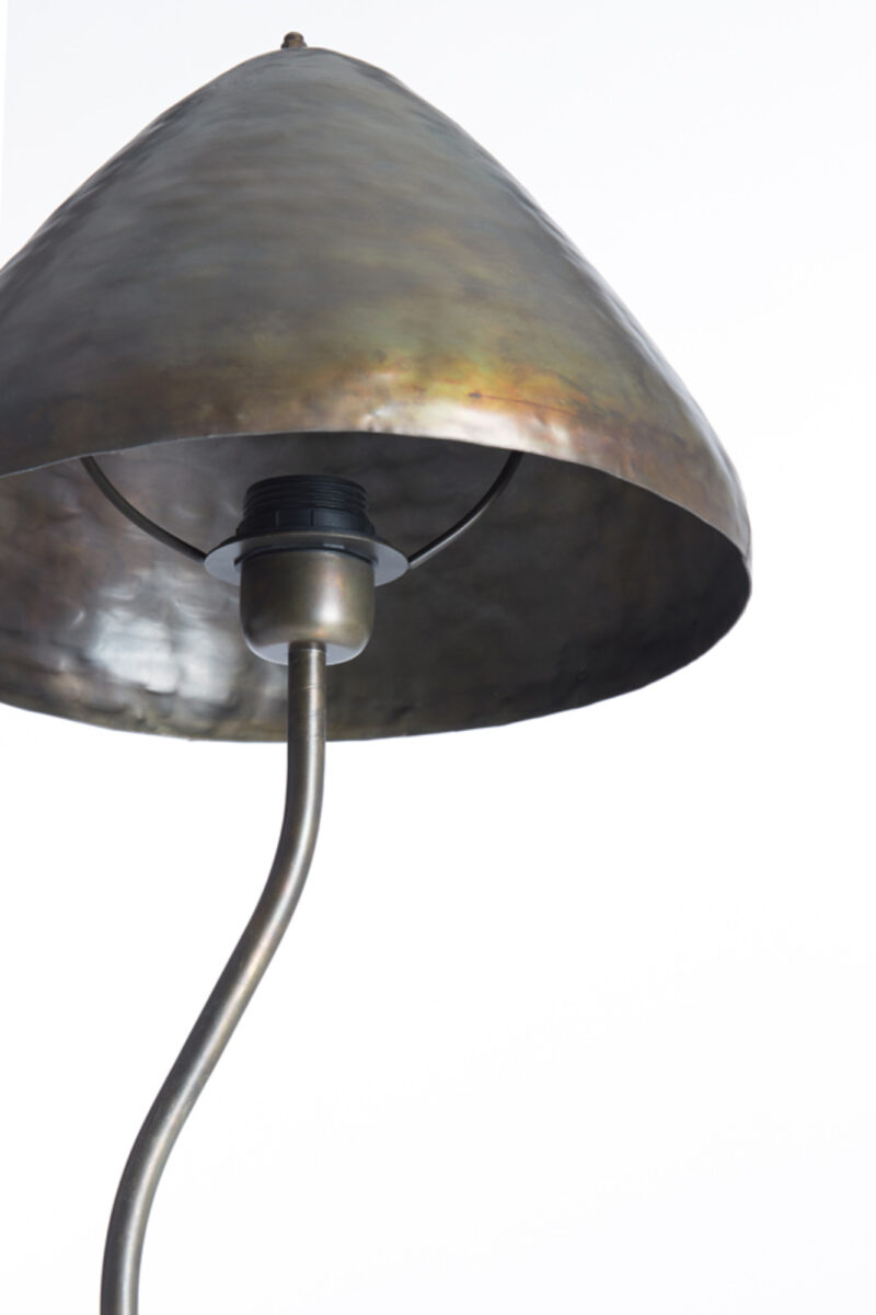 Lámpara de mesa de metal color dorado Light & Living Elimo - H. 67 cm - Imagen 3