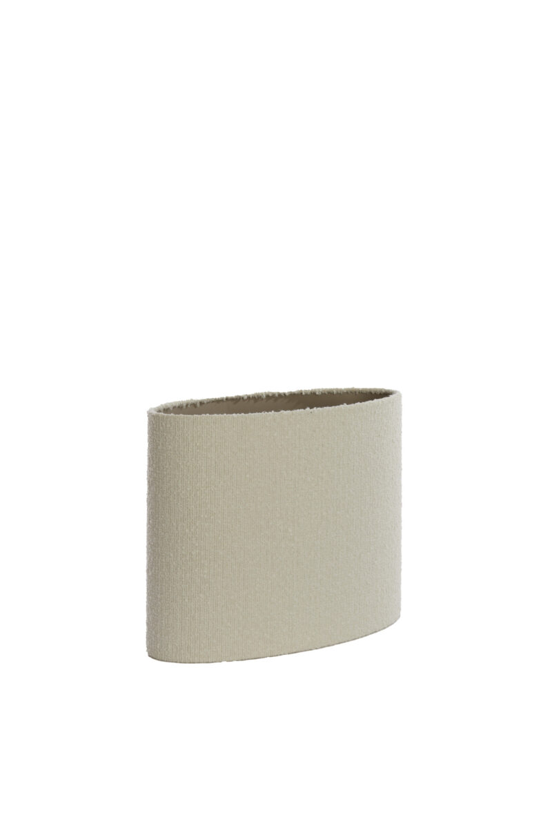 Pantalla cilíndrica beige para una iluminación acogedora Light & Living Bolero - H. 32 cm - Imagen 3
