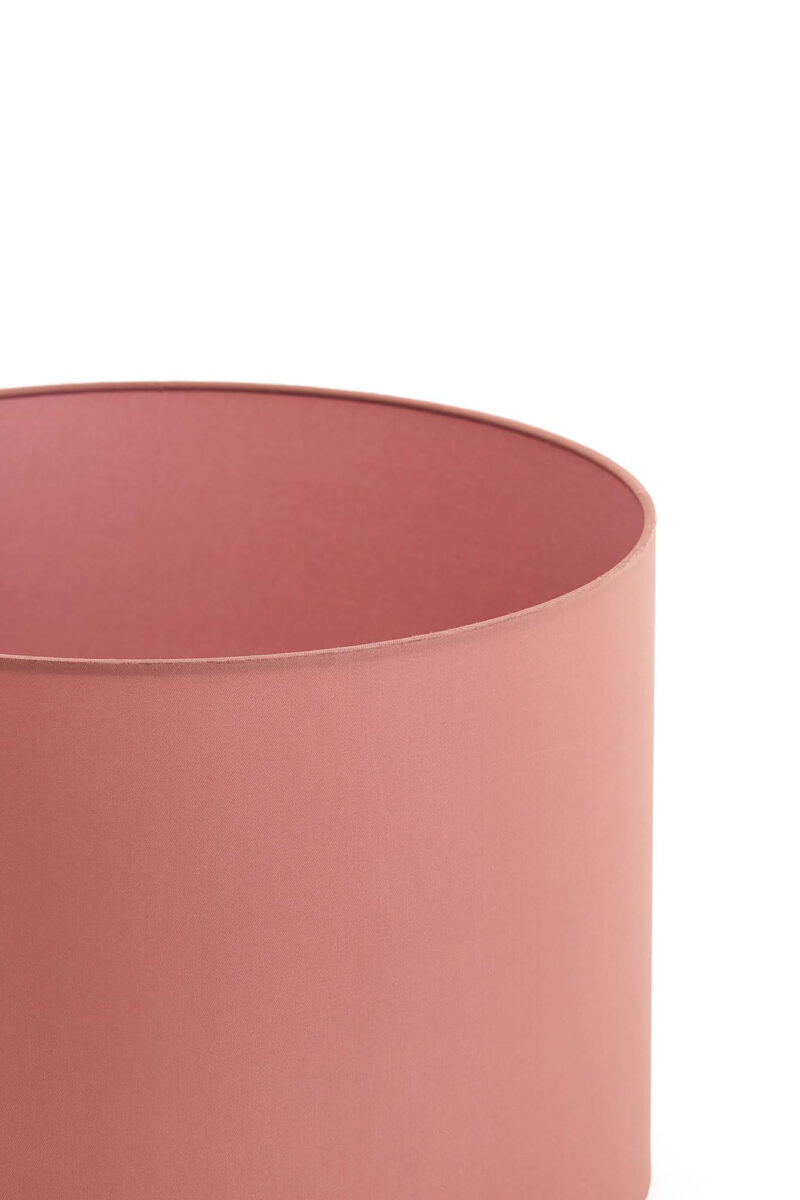 Lámpara de mesa rosa en forma de cilindro Light & Living Imani - Ø 30 cm - Imagen 3
